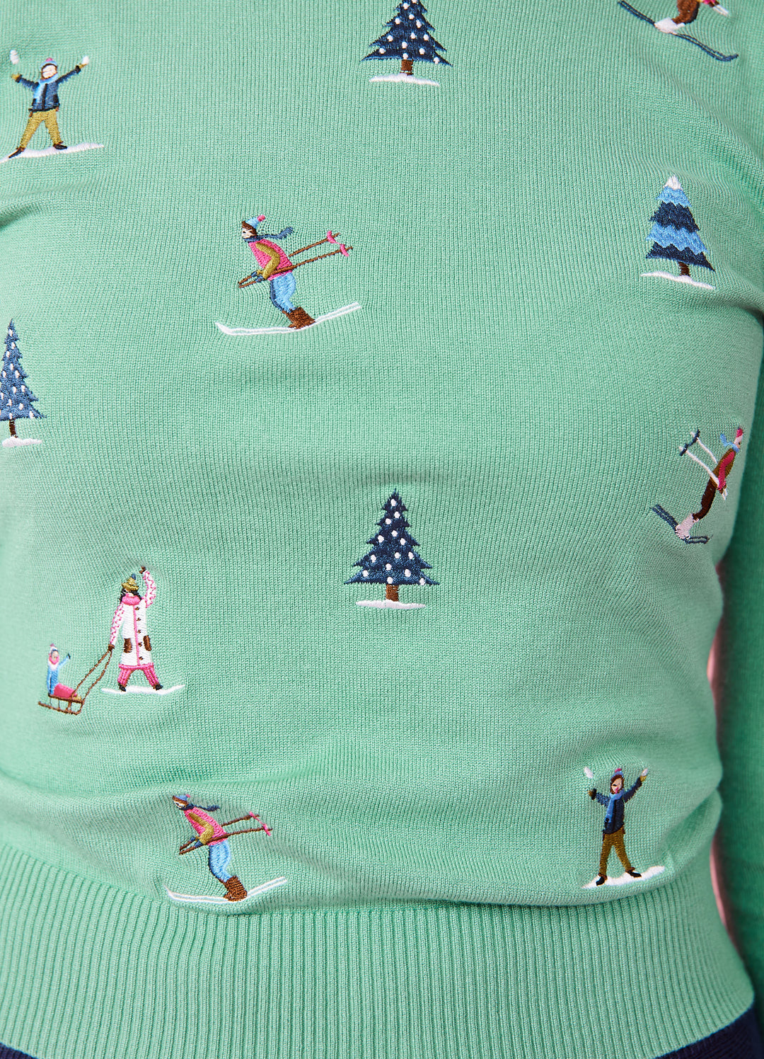 Ski Snow Season Jumper - mint