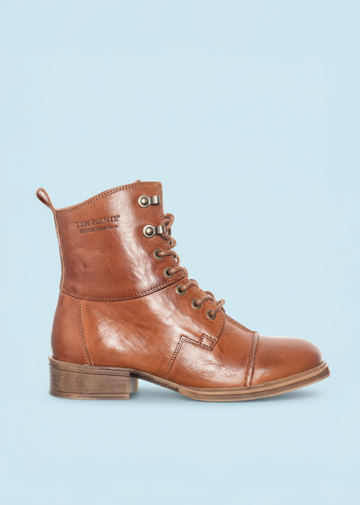 Pandora Snørestøvler i læder - uden lynlås