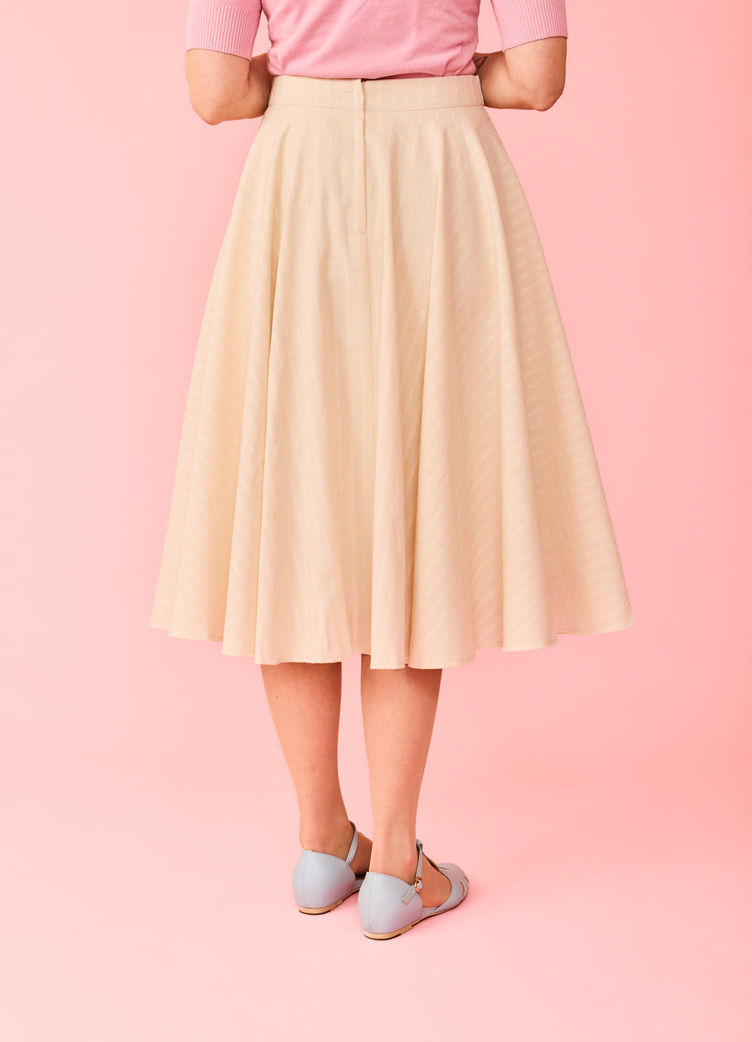 Didi Rope swing nederdel - creme