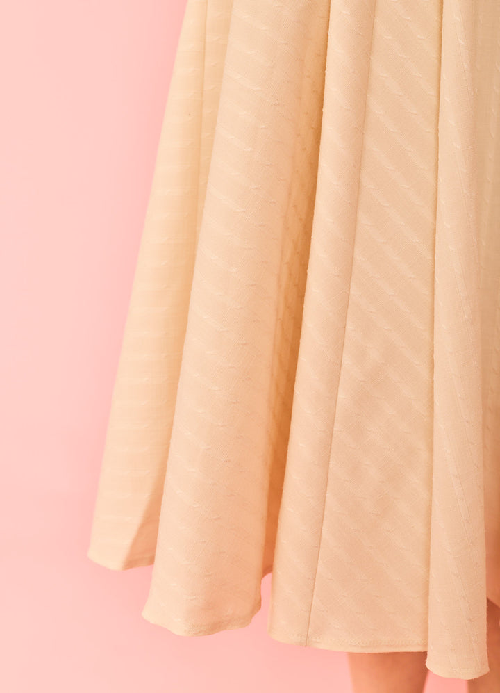 Didi Rope swing nederdel - creme