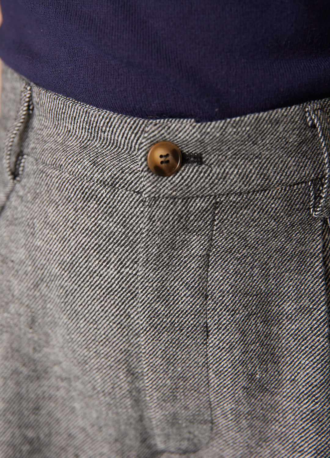 Lori Herringbone Bukser med uld