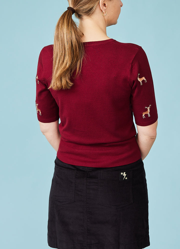 Ruby Sweet Deer Jumper