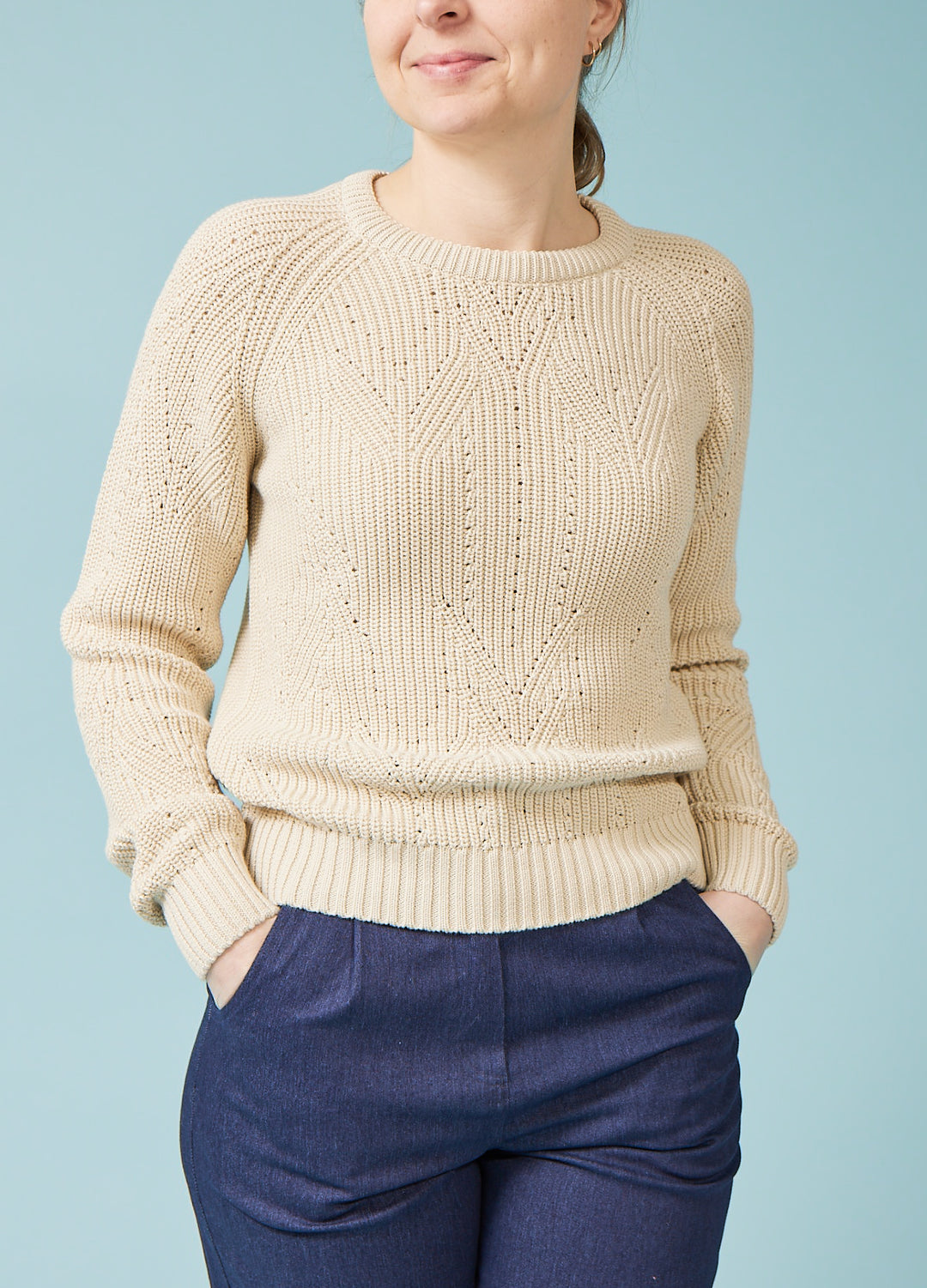 Filuca knit blouse - beige