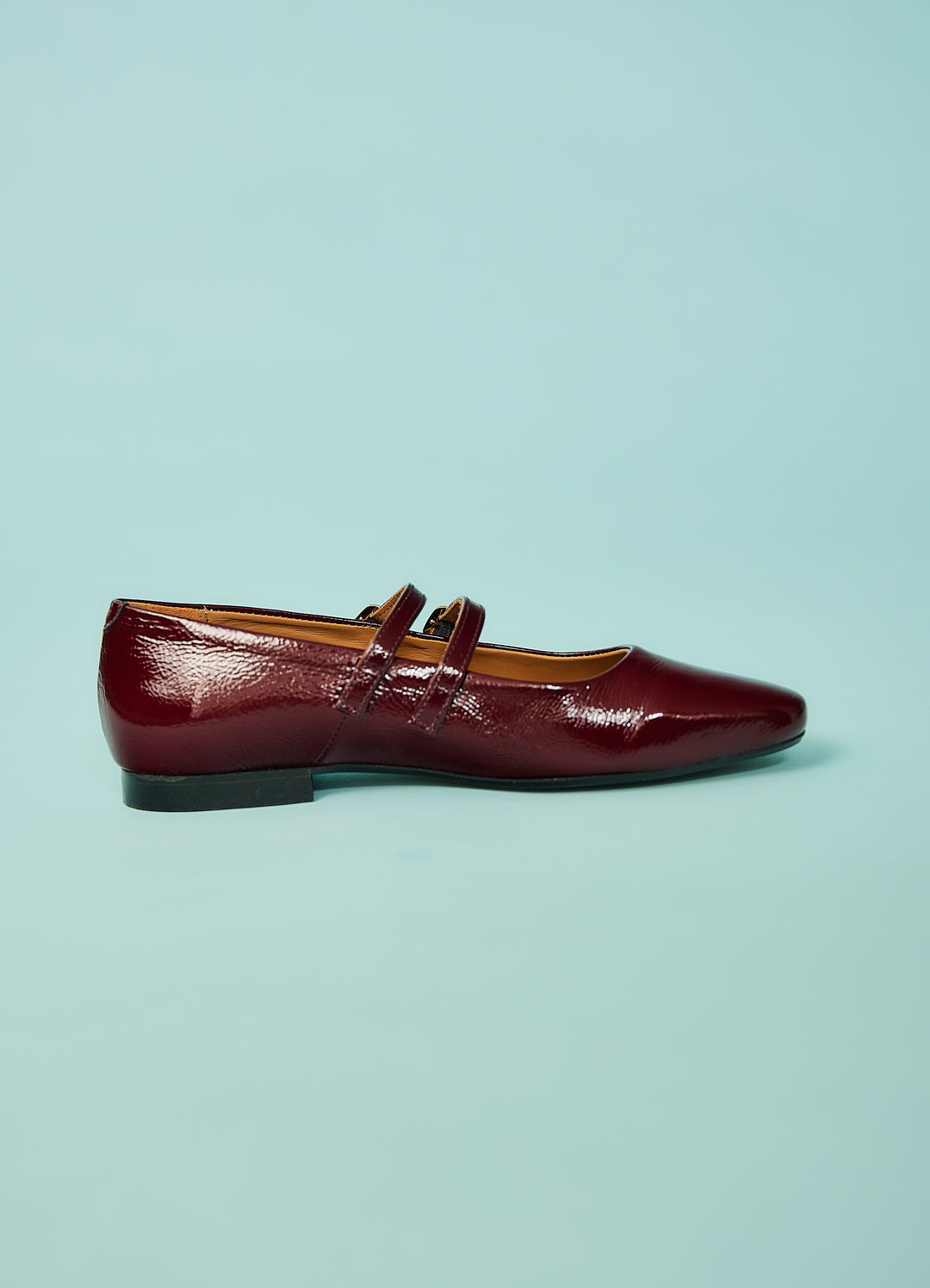 Candy - red cherry - Laksko i læder