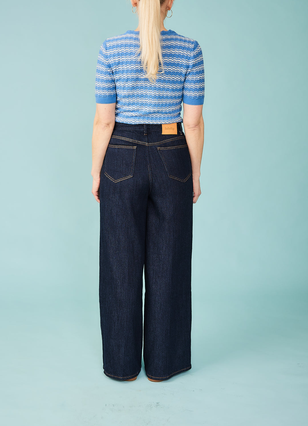 Taylor Jeans - Dark Blue - blød denim