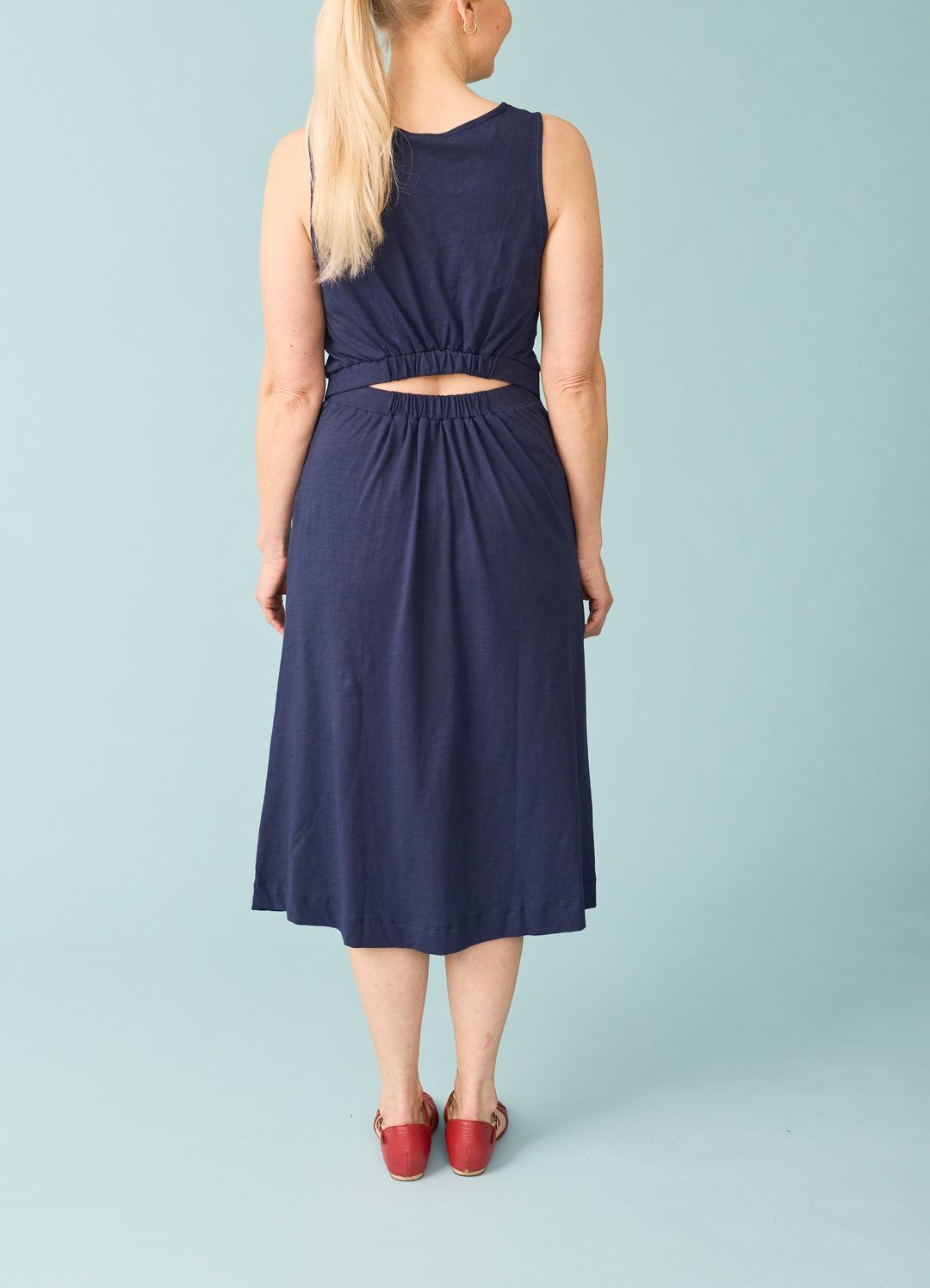 Ray Day Dress - Dark Blue