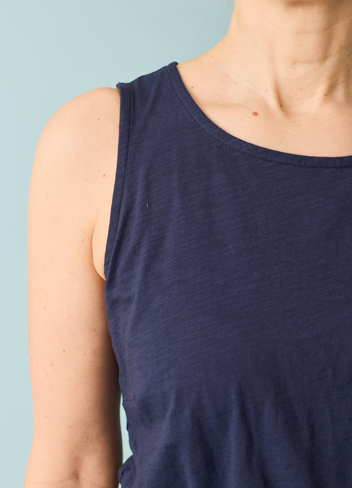 Ray Day Dress - Dark Blue