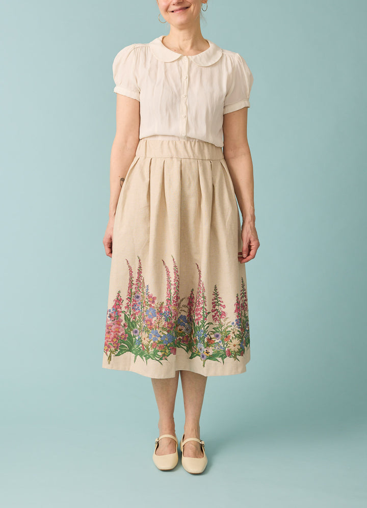 Florence Skirt - Natural Wildflower