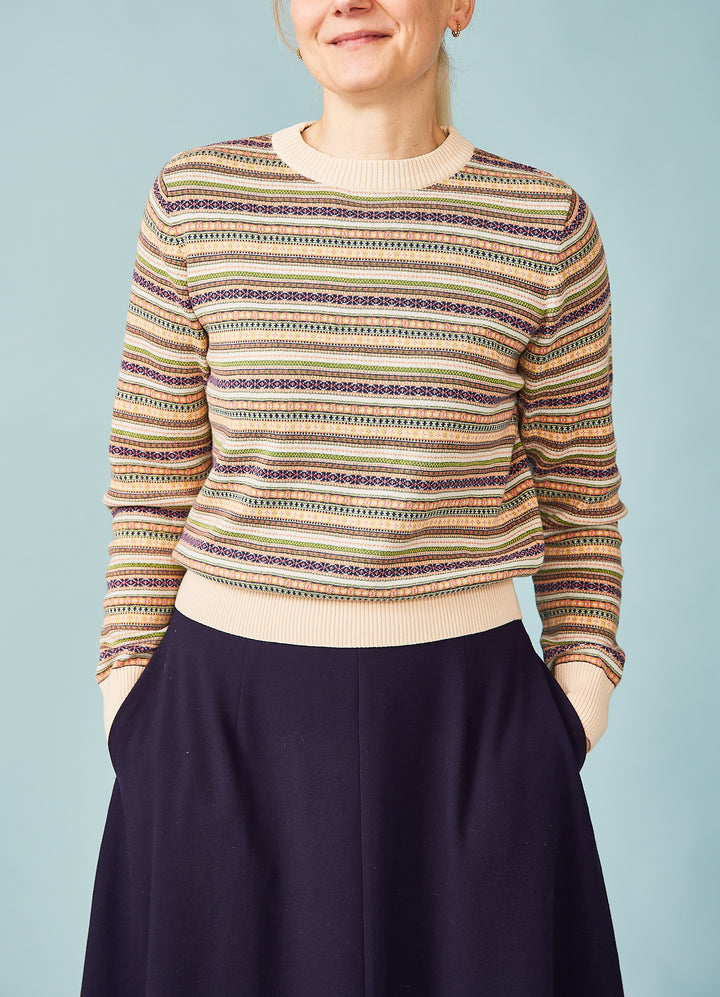 Strikbluse - Orkney Fairisle