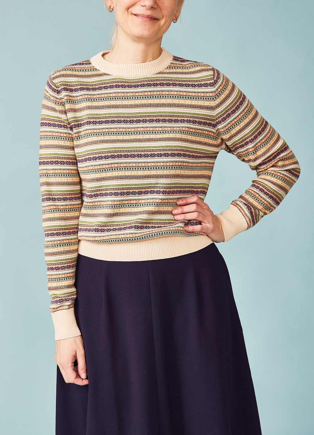 Strikbluse - Orkney Fairisle