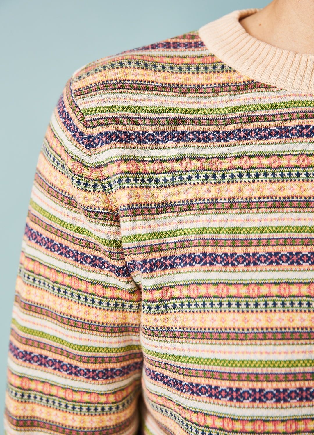 Strikbluse - Orkney Fairisle