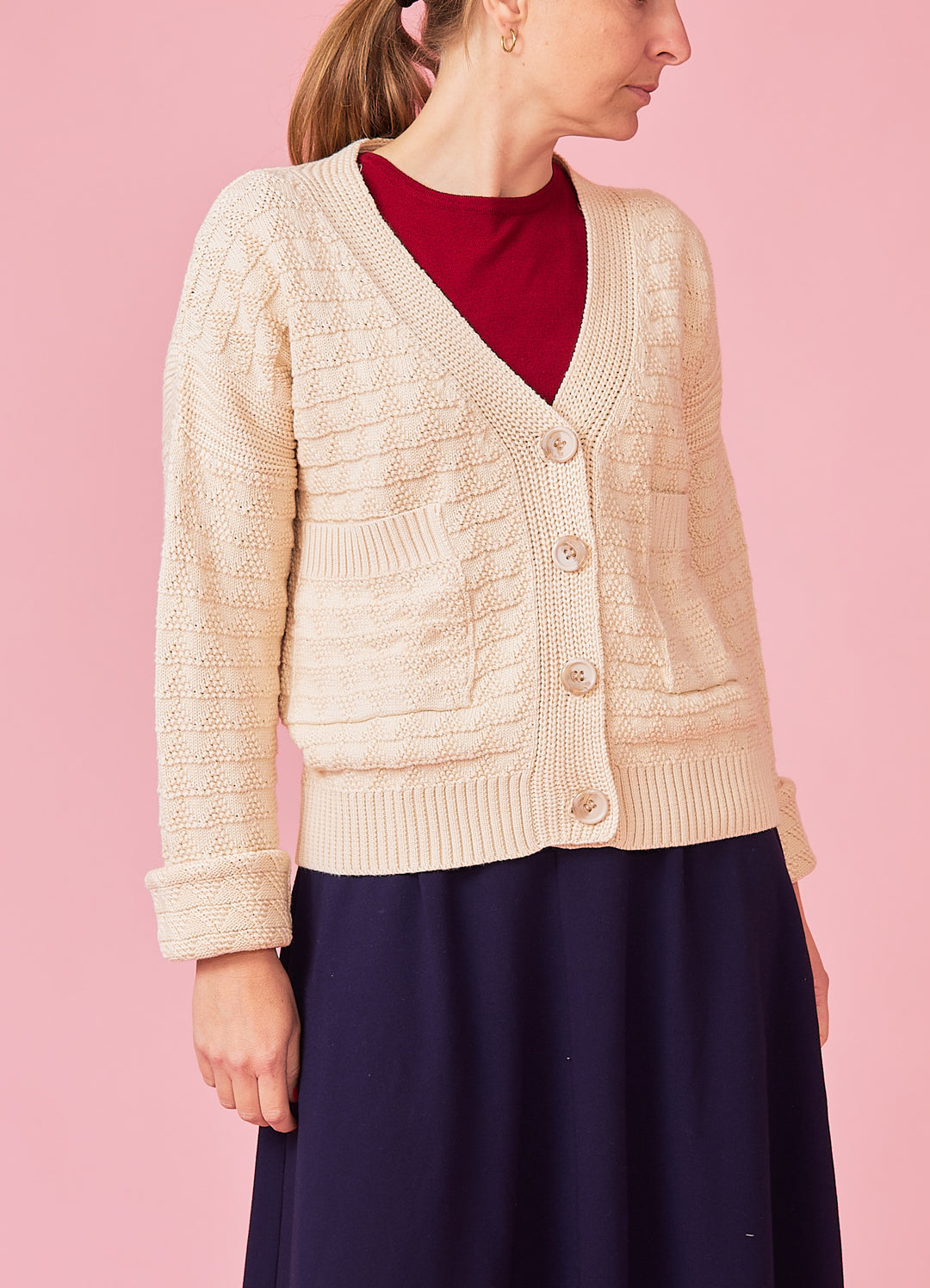 La Paz Cardigan - creme