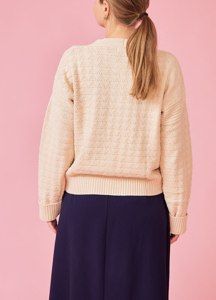 La Paz Cardigan - creme