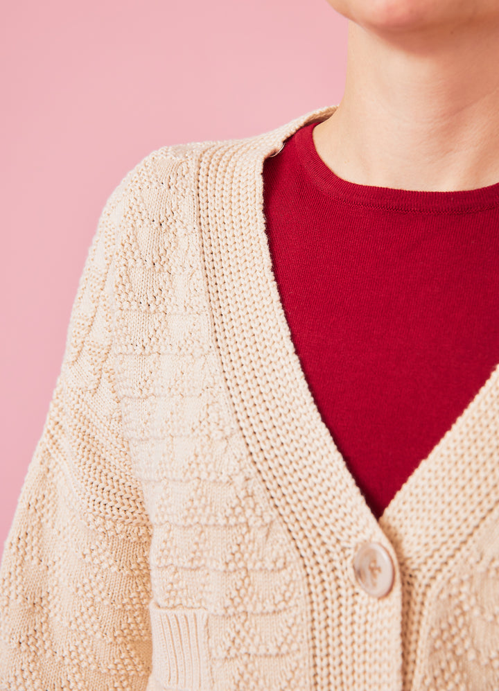 La Paz Cardigan - creme