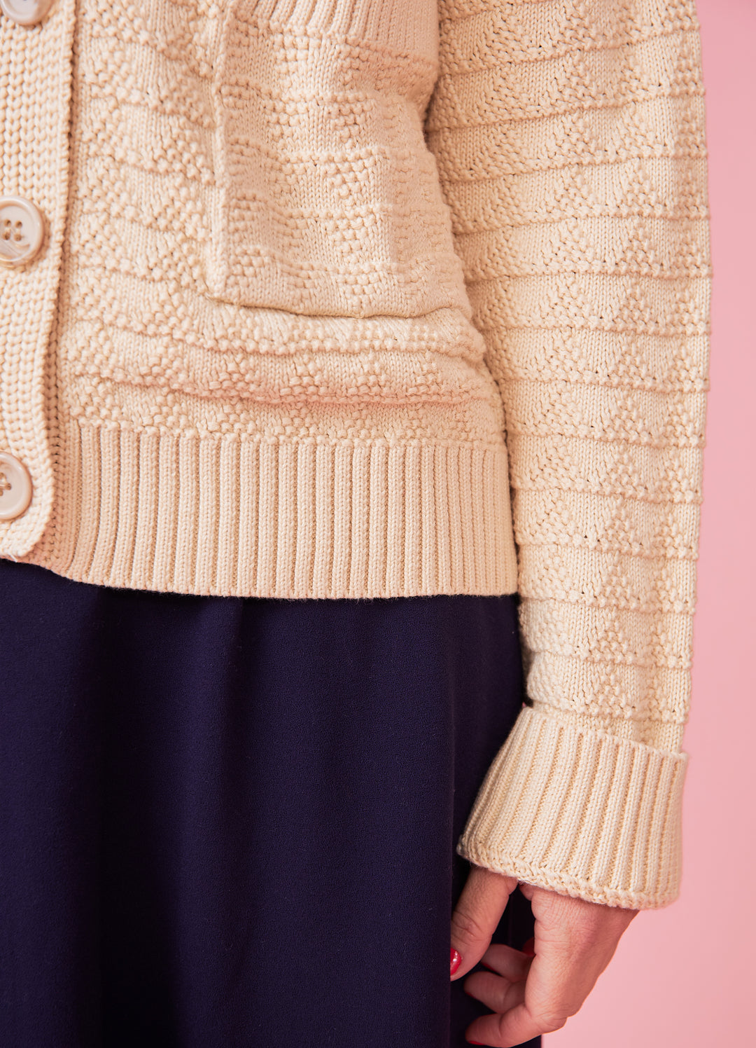 La Paz Cardigan - creme