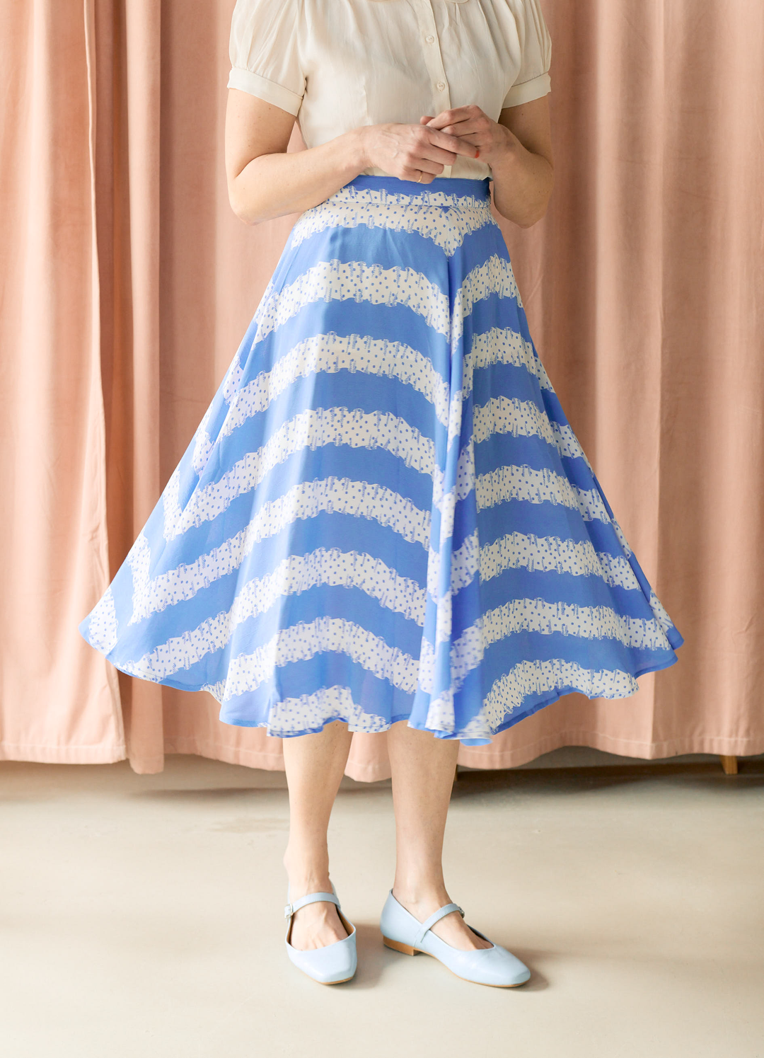 Isabelle Skirt - palace ribbon