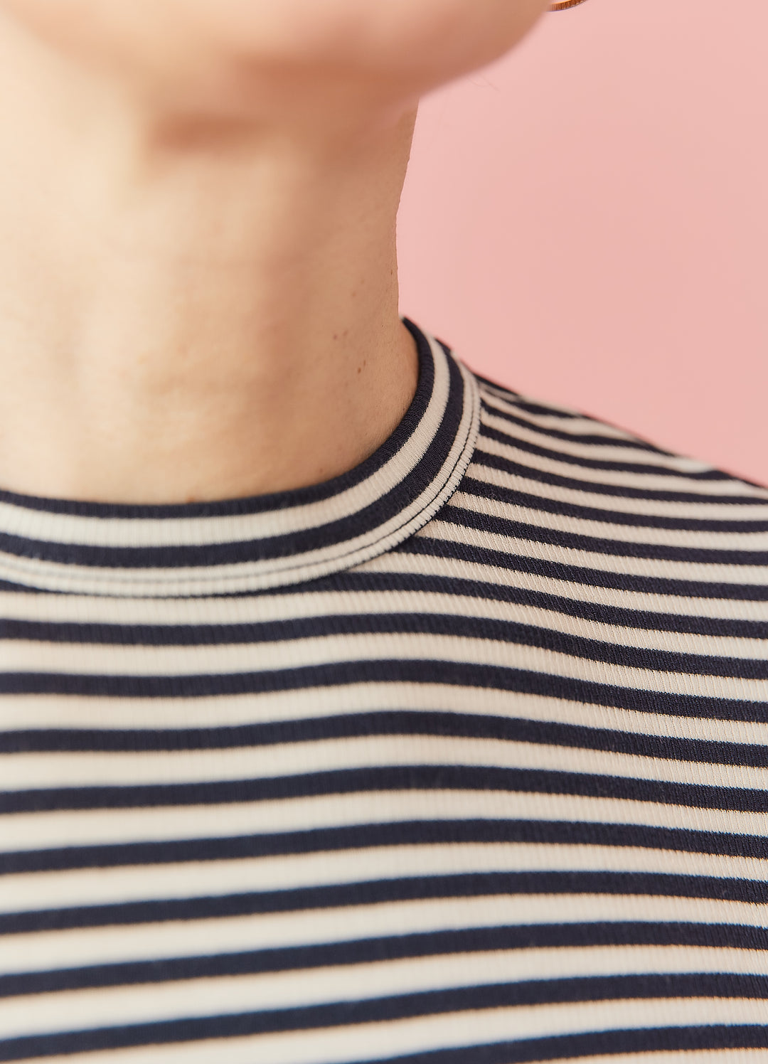 Fenja short-sleeved t-shirt - white/blue