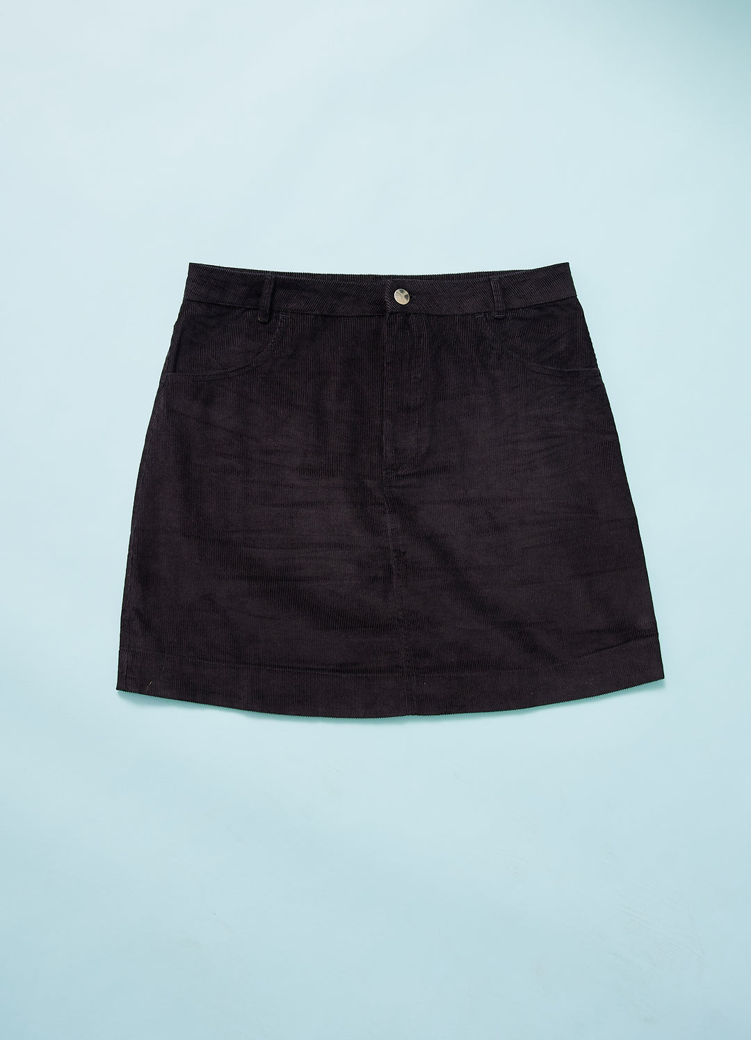 Alice Mini Skirt - sort fløjl