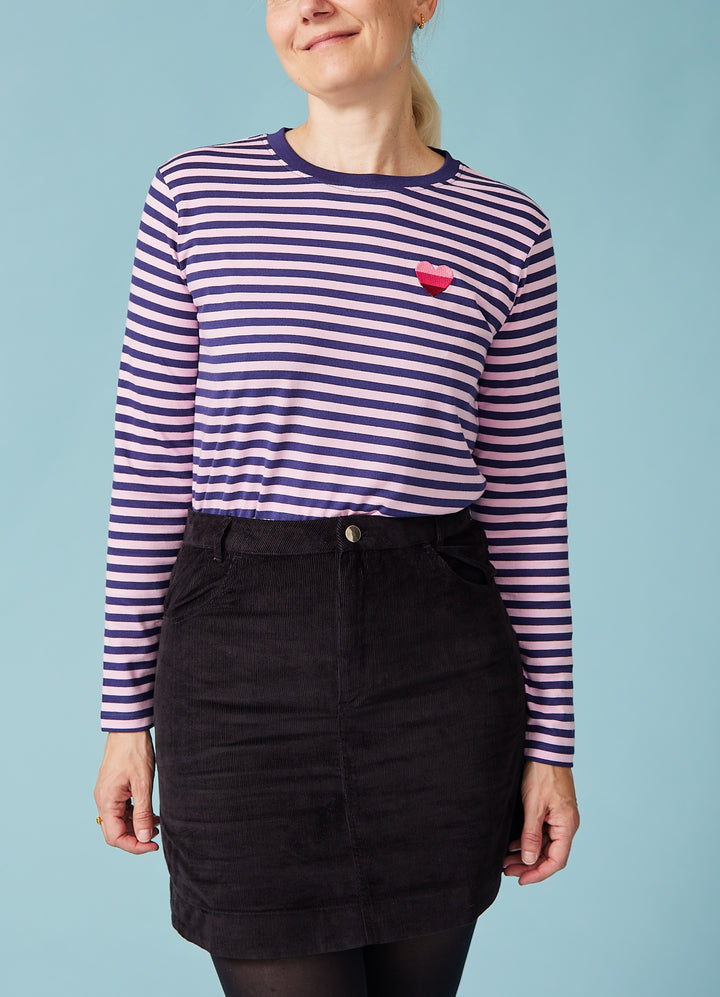 Brunswick - Ombre Heart - Blå/lilla