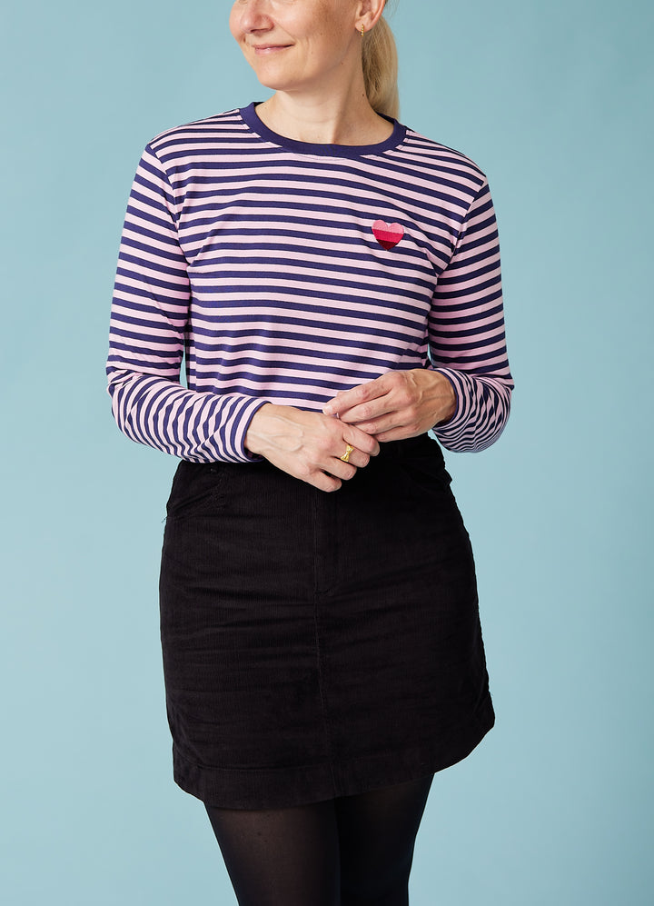 Brunswick - Ombre Heart - Blå/lilla