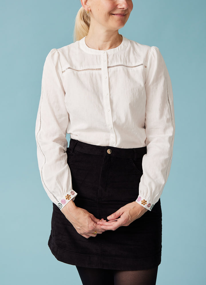 Regina Blouse - creme