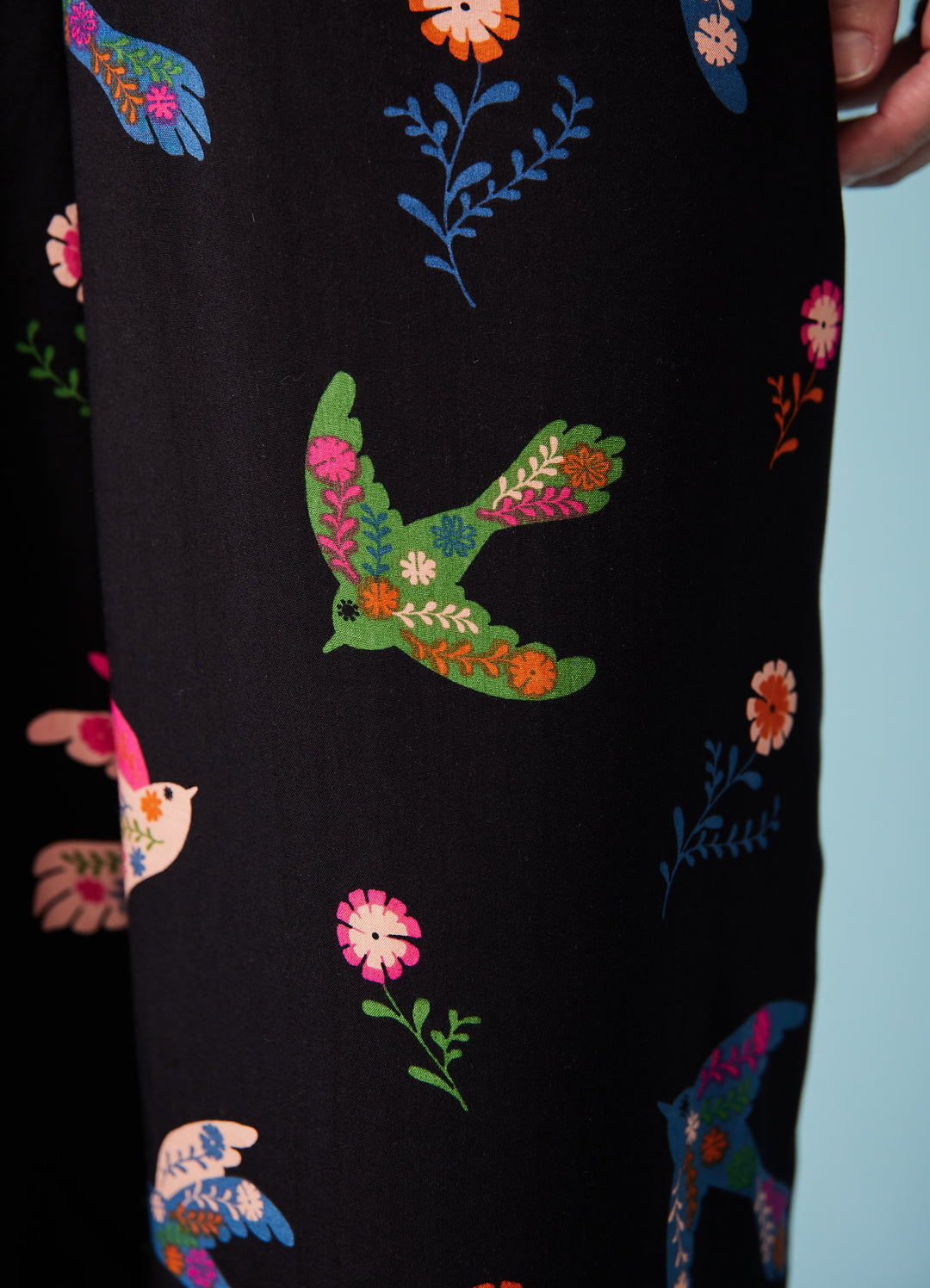 Rylee Jumpsuit - Black /patterned