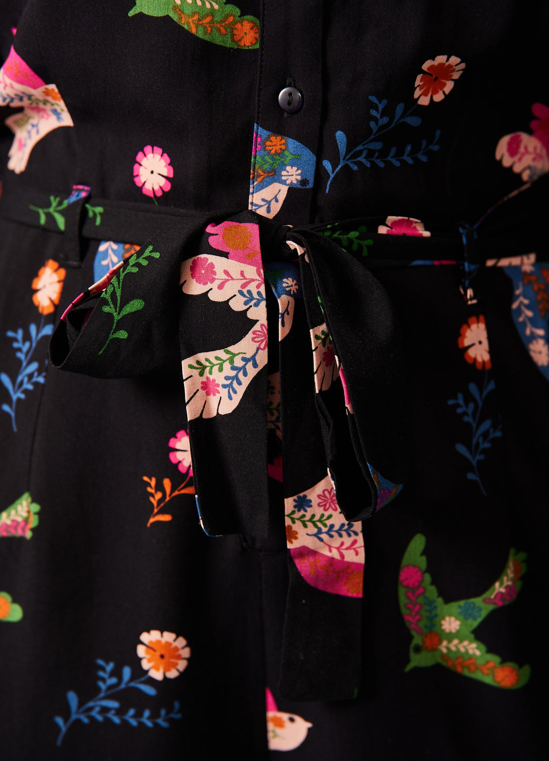 Rylee Jumpsuit - Black /patterned