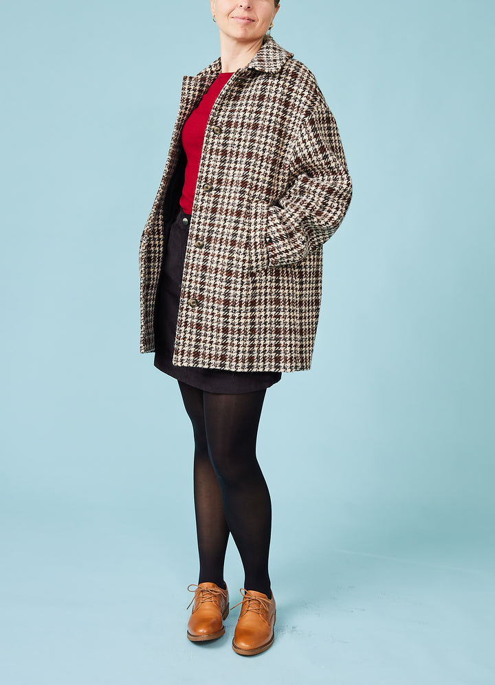 Vinterfrakke Caladium - ternet uld