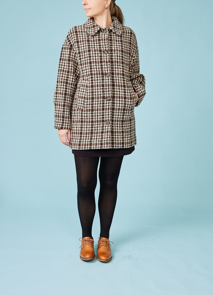 Vinterfrakke Caladium - ternet uld