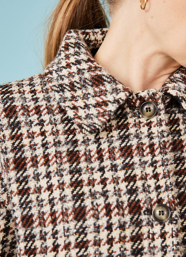 Vinterfrakke Caladium - ternet uld