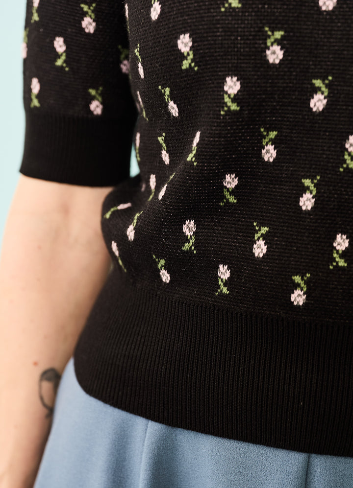 Celeste Sweater - sort/multi