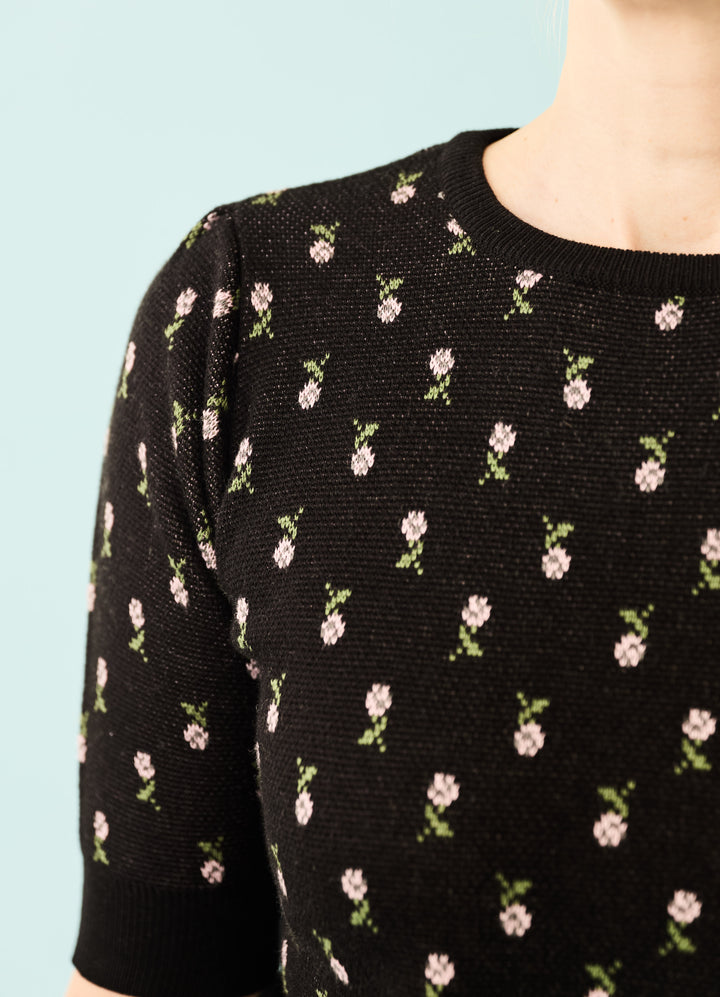 Celeste Sweater - sort/multi