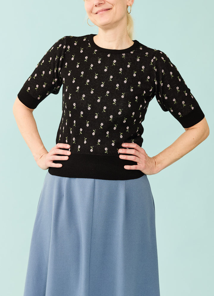 Celeste Sweater - sort/multi