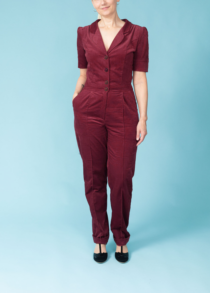 Classic Jumpsuit i fløjl