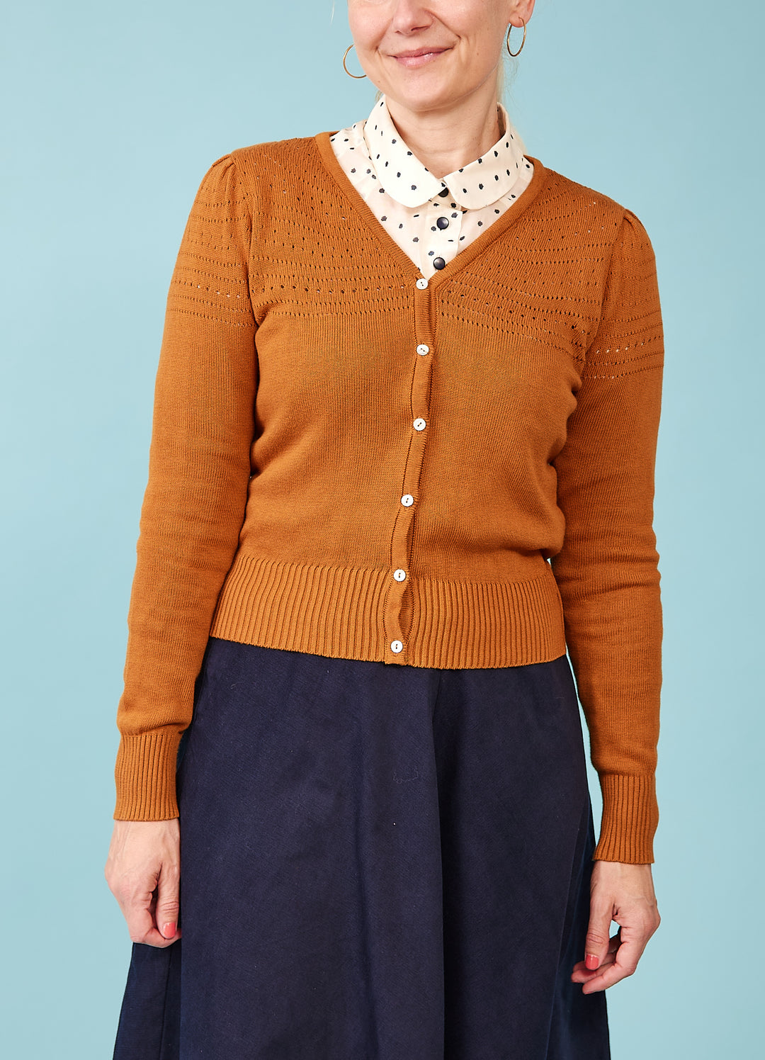 Lucia Cardigan - Cognac