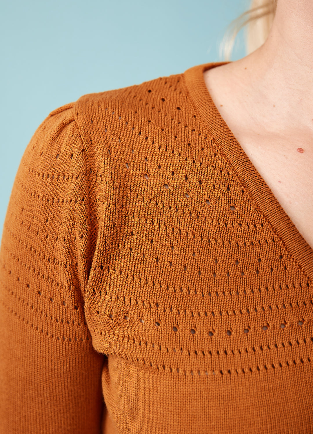 Lucia Cardigan - Cognac