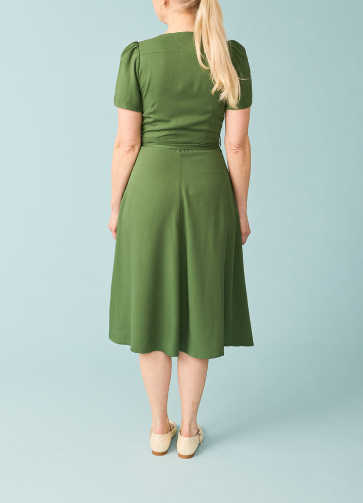 Magnolia Dress - green