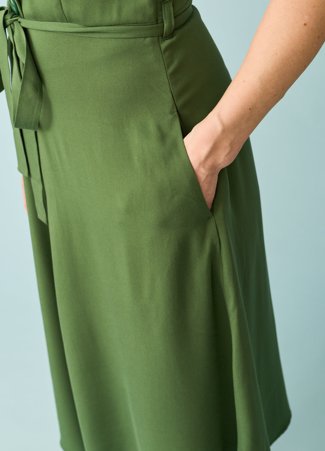 Magnolia Dress - green