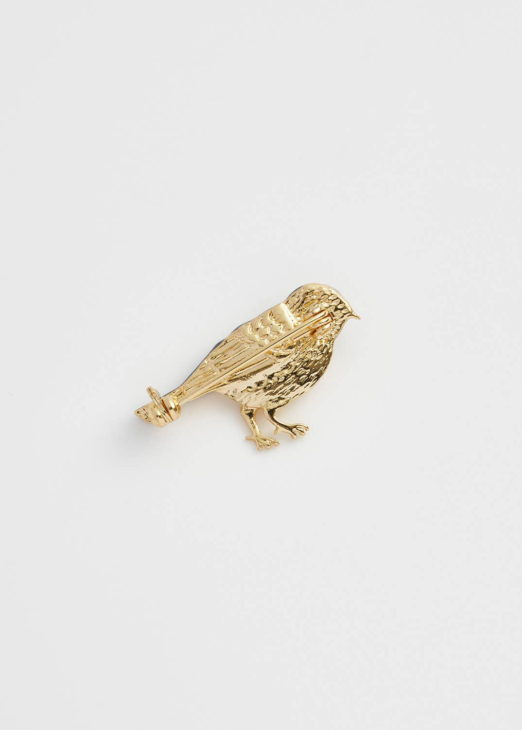 Broche med blåmejse