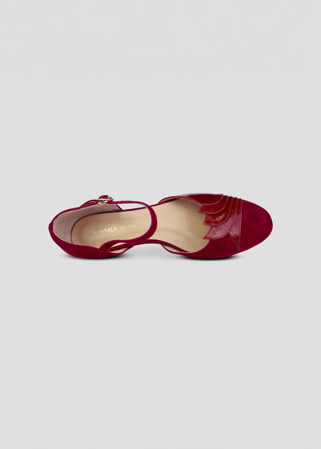 New York - burgundy leather