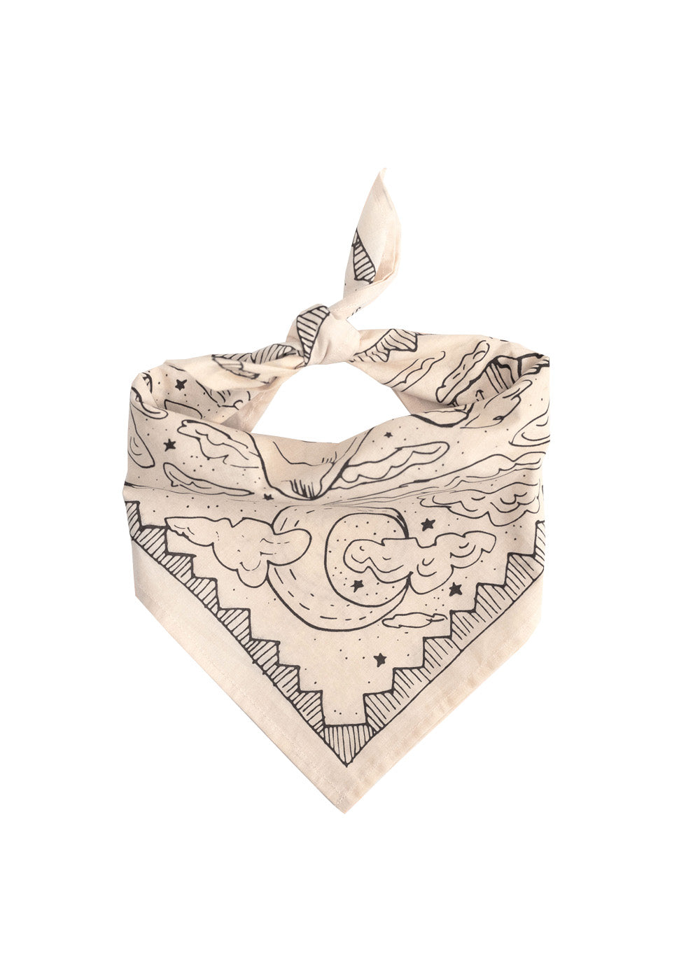 Desert Bandana - creme/brun