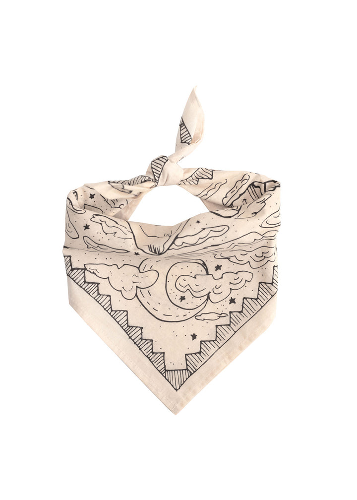 Desert Bandana - creme/brun