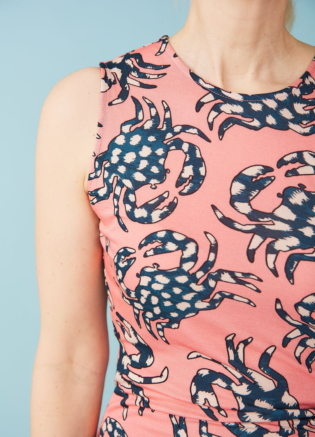 Jerseykjole - pink crabs