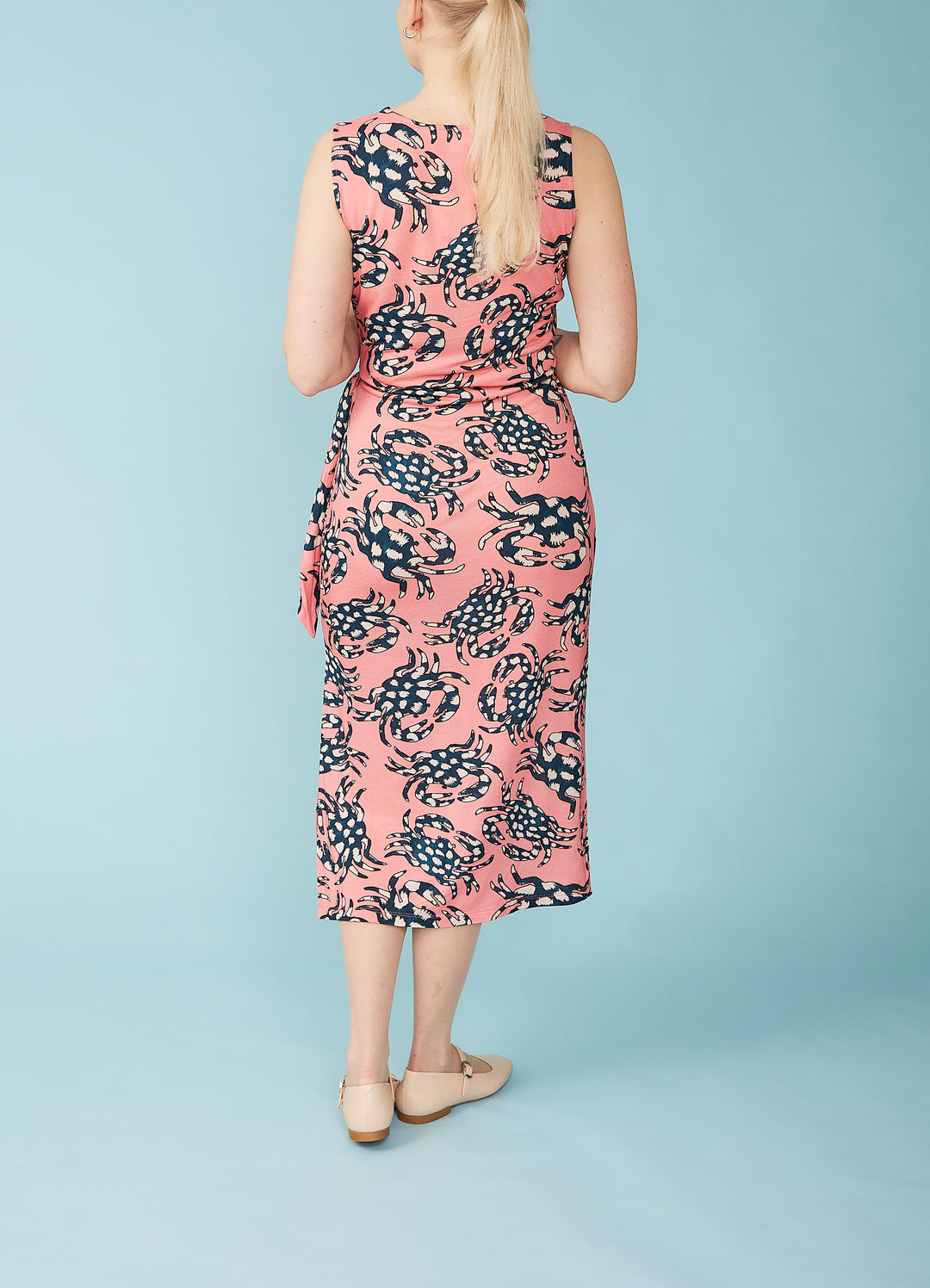 Jerseykjole - pink crabs