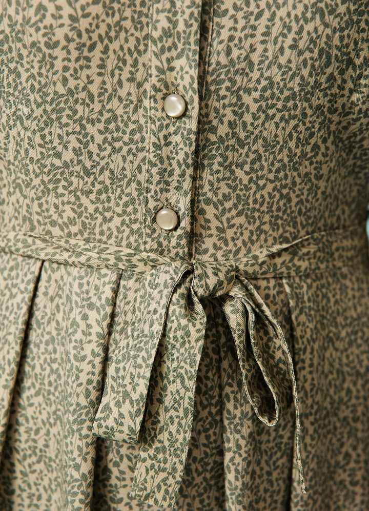 Niko Dress - Rosemary Green