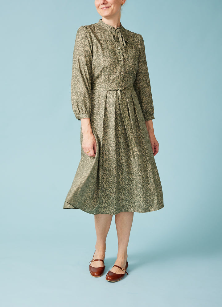 Niko Dress - Rosemary Green