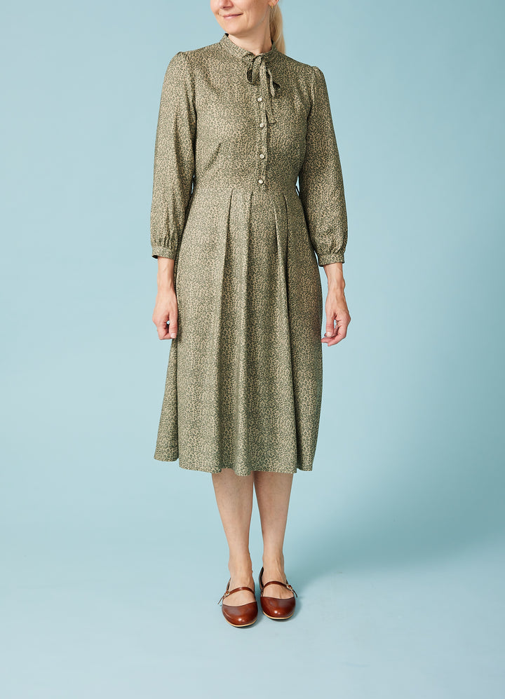 Niko Dress - Rosemary Green