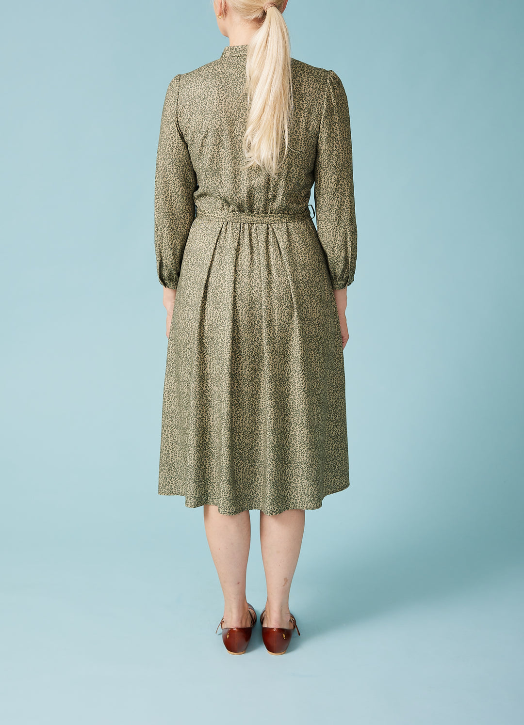 Niko Dress - Rosemary Green