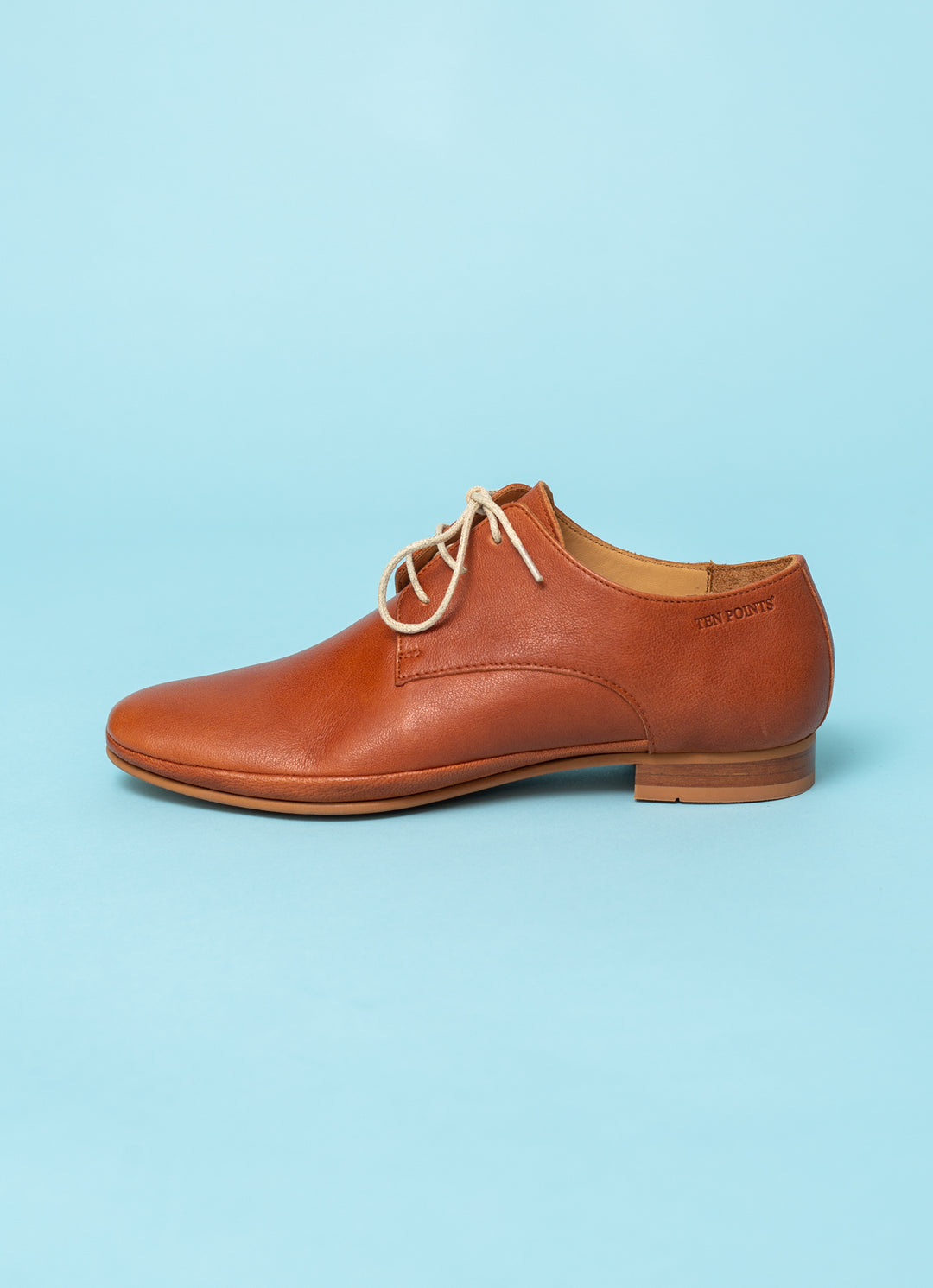 Toulouse Lace-up shoes in leather - Cognac