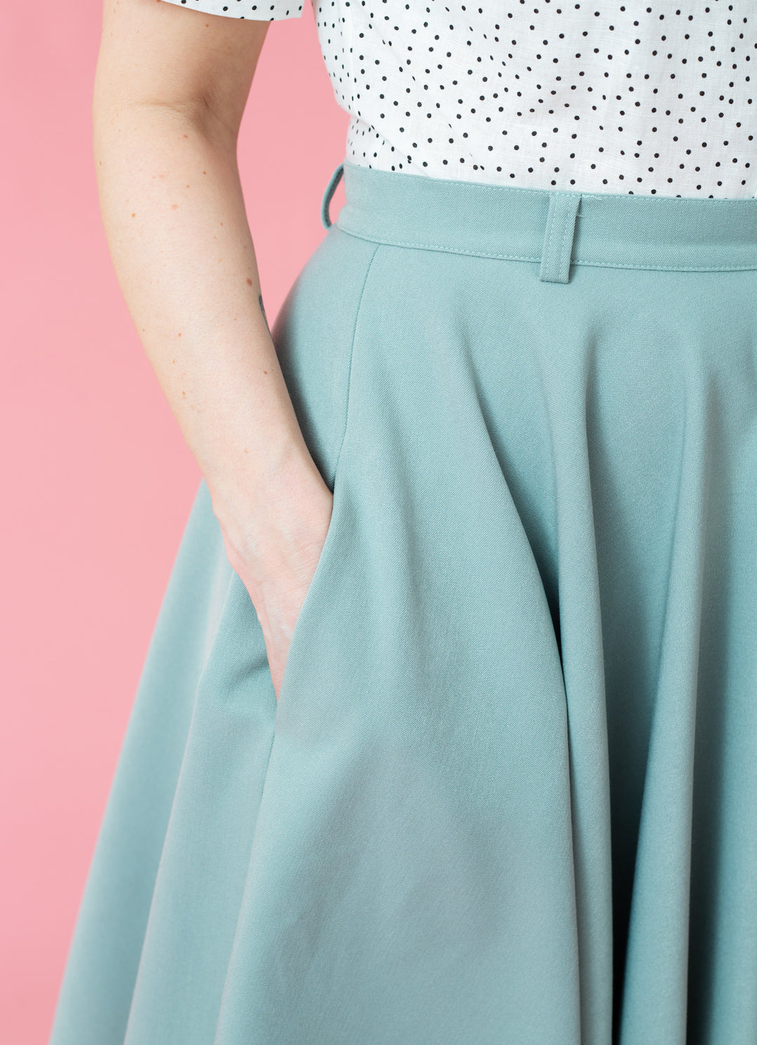 Circle Skirt - Mint